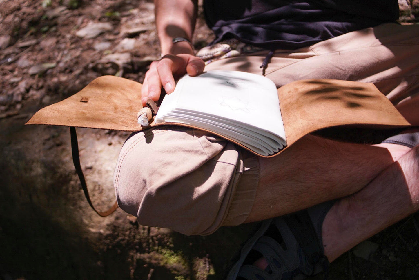 LEATHER JOURNAL for Women and Men | Soft Rustic Leather | Unlined Thick Paper | Best for Travel Diary & Journals to Write in