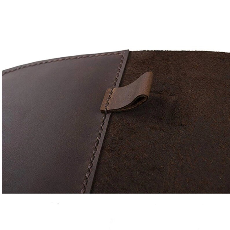 Raven black leather journal gift set