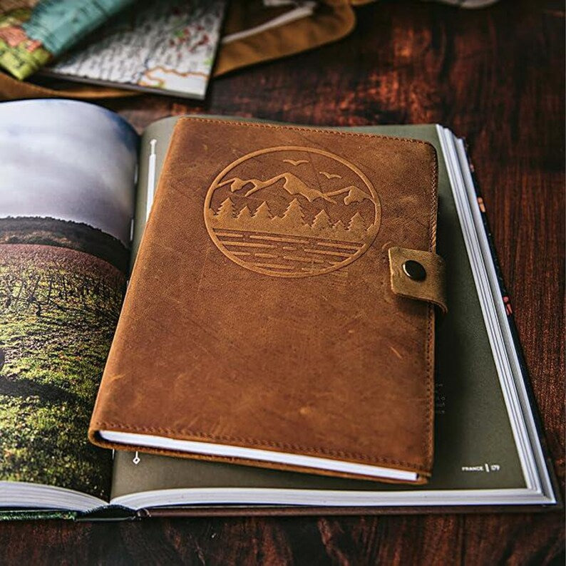 Travel journal lifestyle shot